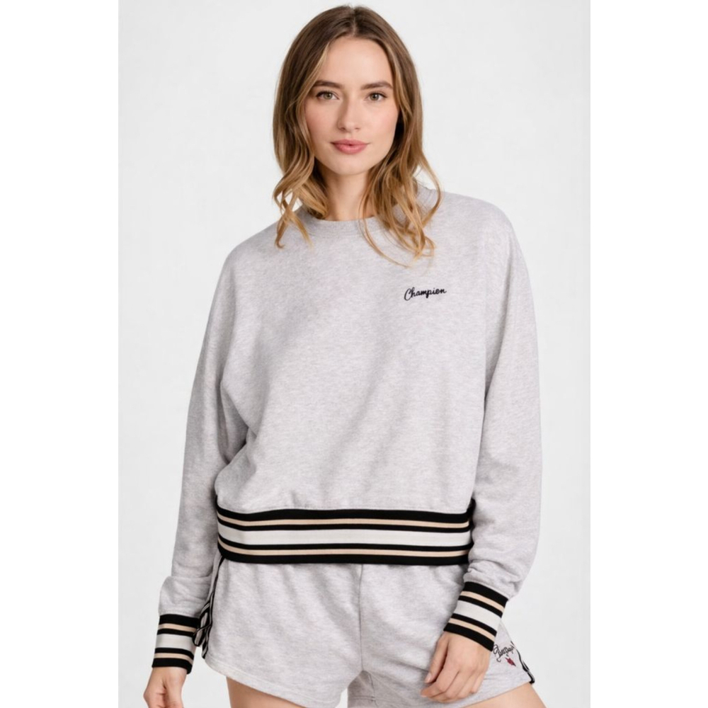 Champion Women's Cropped Crew Sweatshirt XL - Picture 7 of 12